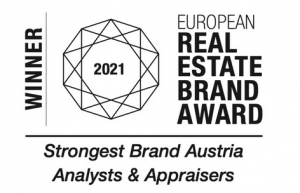 REAL ESTATE Brand Awards 2021 - TPA Group Strongest Real Estate Brand AUSTRIA: Analyst Appraisers Advsiory